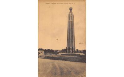 Thomas A. Edison Monument Menlo Park, New Jersey Postcard