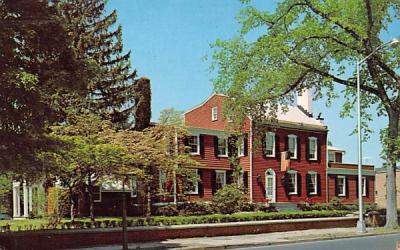 The Wedgewood Inn, in Historic Morristown New Jersey Postcard