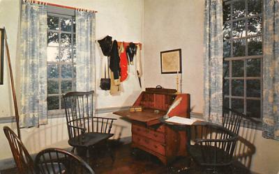 Commander in Chief's Office, The Ford Mansion Morristown, New Jersey Postcard