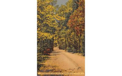 The Road Called Jack Hollow Morristown, New Jersey Postcard