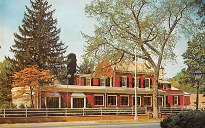 The Wedgewood Inn In Historic Morristown New Jersey Postcard