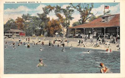 Pavilion Oakwood Beach, New Jersey Postcard