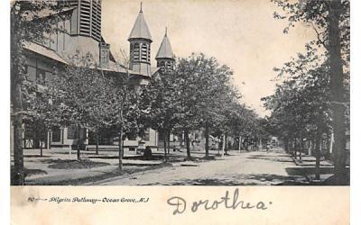 Pilgrim Pathway Ocean Grove, New Jersey Postcard