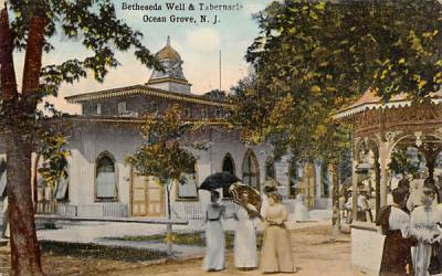 Betheseda Well & Tabernacle Ocean Grove, New Jersey Postcard