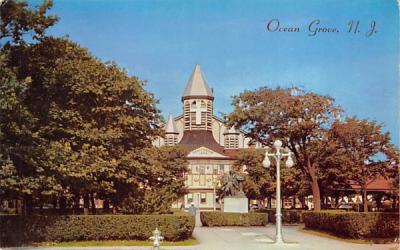 The Auditorium Ocean Grove, New Jersey Postcard