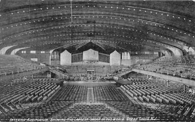 The Largest Organ in the World Ocean Grove, New Jersey Postcard