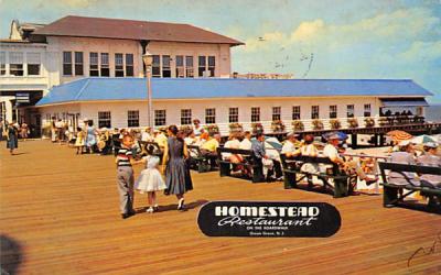 Homestead Restaurant Ocean Grove, New Jersey Postcard