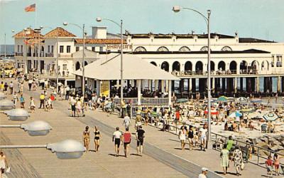 Boardwalk and Music Pier Ocean City, New Jersey Postcard