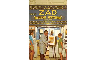 Zad Artist,  Ocean Grove, New Jersey Postcard