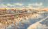 South End Bathing Beach and Boardwalk Ocean Grove, New Jersey Postcard