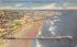 Bird's Eye View of Beach Front Ocean City, New Jersey Postcard