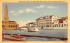 Swan Ride, Casino and North End Hotel Ocean Grove, New Jersey Postcard