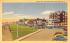 Ocean Ave. and Boardwalk Ocean Grove, New Jersey Postcard