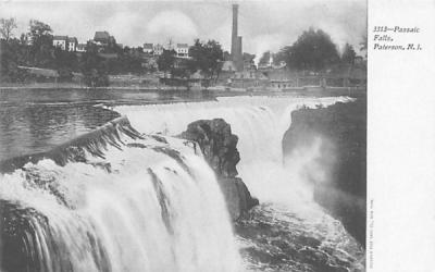 Passaic Falls Paterson, New Jersey Postcard