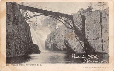 Passaic Falls Paterson, New Jersey Postcard