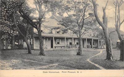 Cook Homestead Point Pleasant, New Jersey Postcard