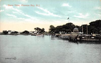 Shore View Pleasure Bay, New Jersey Postcard