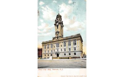 City Hall Paterson, New Jersey Postcard