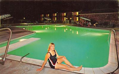 Howard Johnson's Motor Lodge Penns Grove, New Jersey Postcard