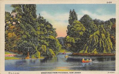 Greetings from Paterson, New Jersey, USA Postcard