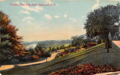 Terrace, East Side Park Paterson, New Jersey Postcard