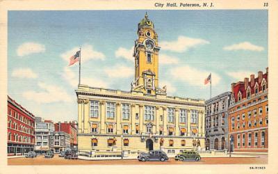 City Hall Paterson, New Jersey Postcard