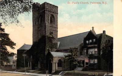 St. Paul's Church Paterson, New Jersey Postcard