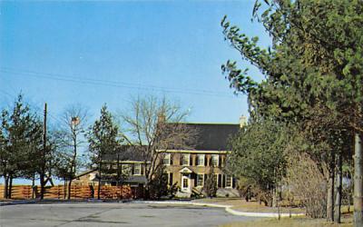 Revolutionary War landmark Red Bank, New Jersey Postcard