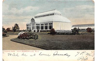 Duke's Park Somerville, New Jersey Postcard