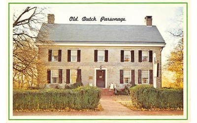 Old Dutch Parsonage Somerville, New Jersey Postcard