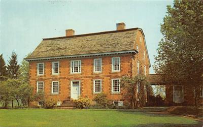 The Dey Mansion Wayne Township, New Jersey Postcard