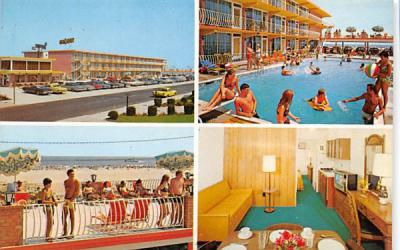 Gold Crest Resort Motel Wildwood Crest, New Jersey Postcard