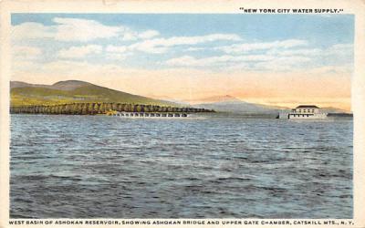 West Basin of Ashokan Reservoir Postcard