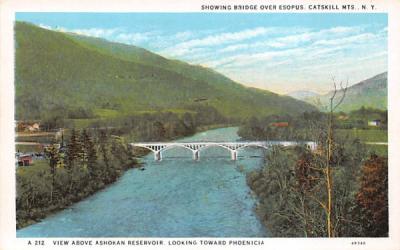 Ashokan Reservoir Catckill Mts Postcard