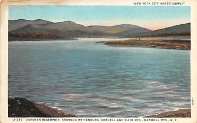 Ashokan Reservoir Wittenburg Postcard