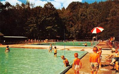 Fancher Pool Albany, New York Postcard