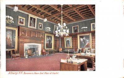 Governor's Room, Capitol Albany, New York Postcard