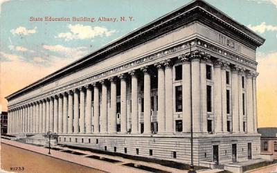 State Education Building Albany, New York Postcard