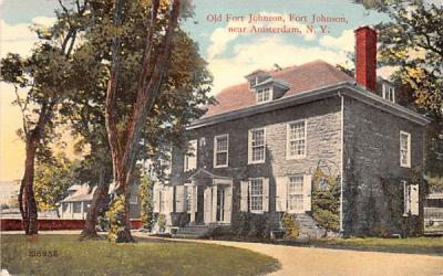 Old Fort Johnson Amsterdam, New York Postcard