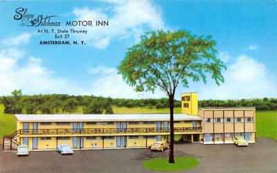 Sleepy Dutchman Motor Inn Amsterdam, New York Postcard