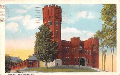 Armory Amsterdam, New York Postcard