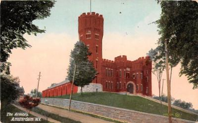 Armory Amsterdam, New York Postcard