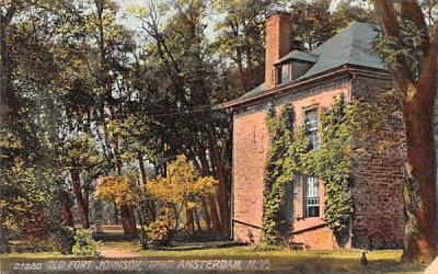 Old Fort Johnson Amsterdam, New York Postcard