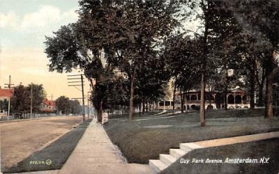 Guy Park Avenue Amsterdam, New York Postcard