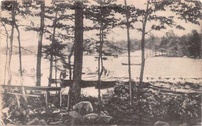 Boat Landing Bear Mountain, New York Postcard