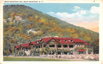 Bear Mountain Inn New York Postcard