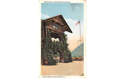 Cafeteria Bear Mountain, New York Postcard