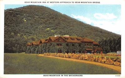 Bear Mountain Inn New York Postcard