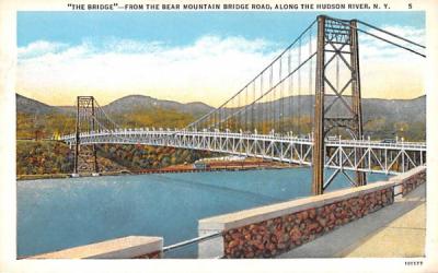 The Bridge Bear Mountain, New York Postcard