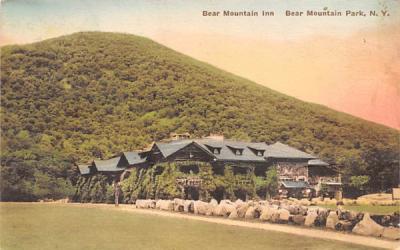 Bear Mountain Inn New York Postcard